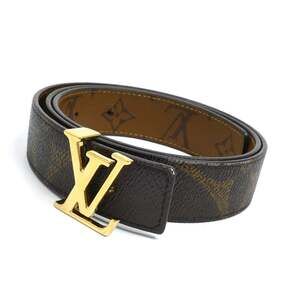 LOUIS VUITTON LV Iconic 30mm Reversible Belt Brown M0149W Women's